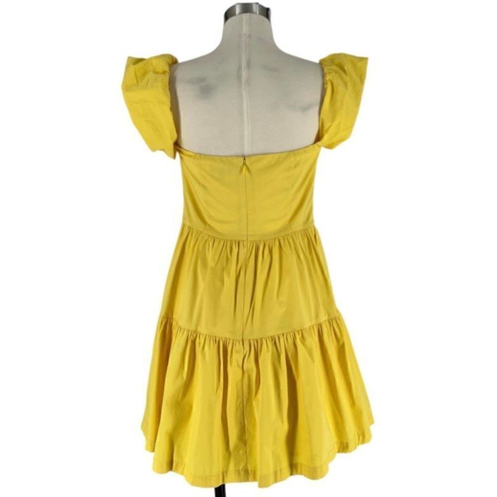 NWT STAUD Mini Elio Dress (Off Shoulder) - Picture 3 of 9